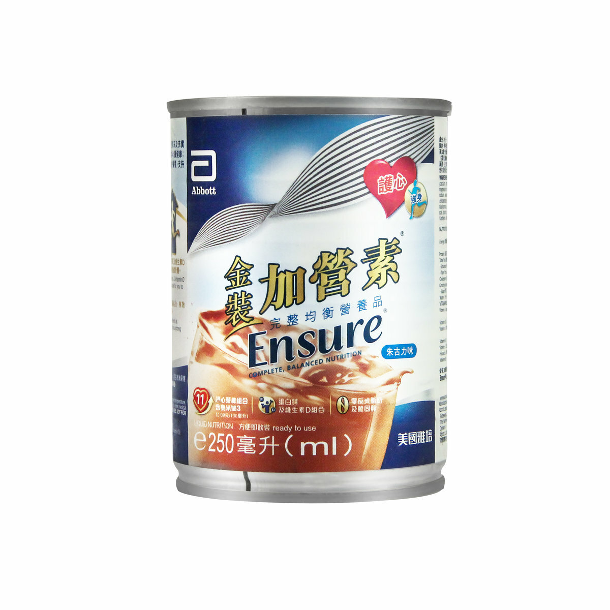 雅培金裝加營素即飲裝(朱古力味) 250 毫升 x 24罐 (原箱)