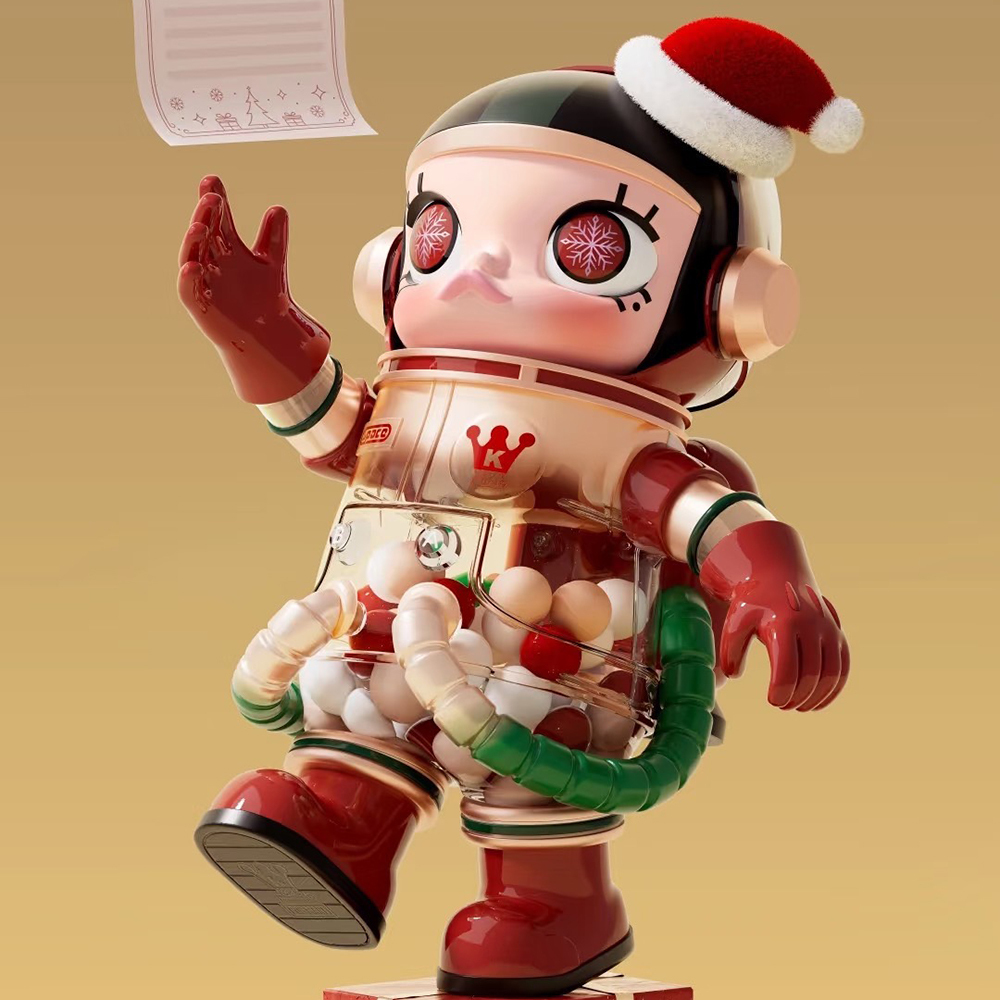 POP MART 泡泡瑪特 MEGA SPACE MOLLY 400% Xmas 聖誕節 耶誕節 2024 公仔 手辦