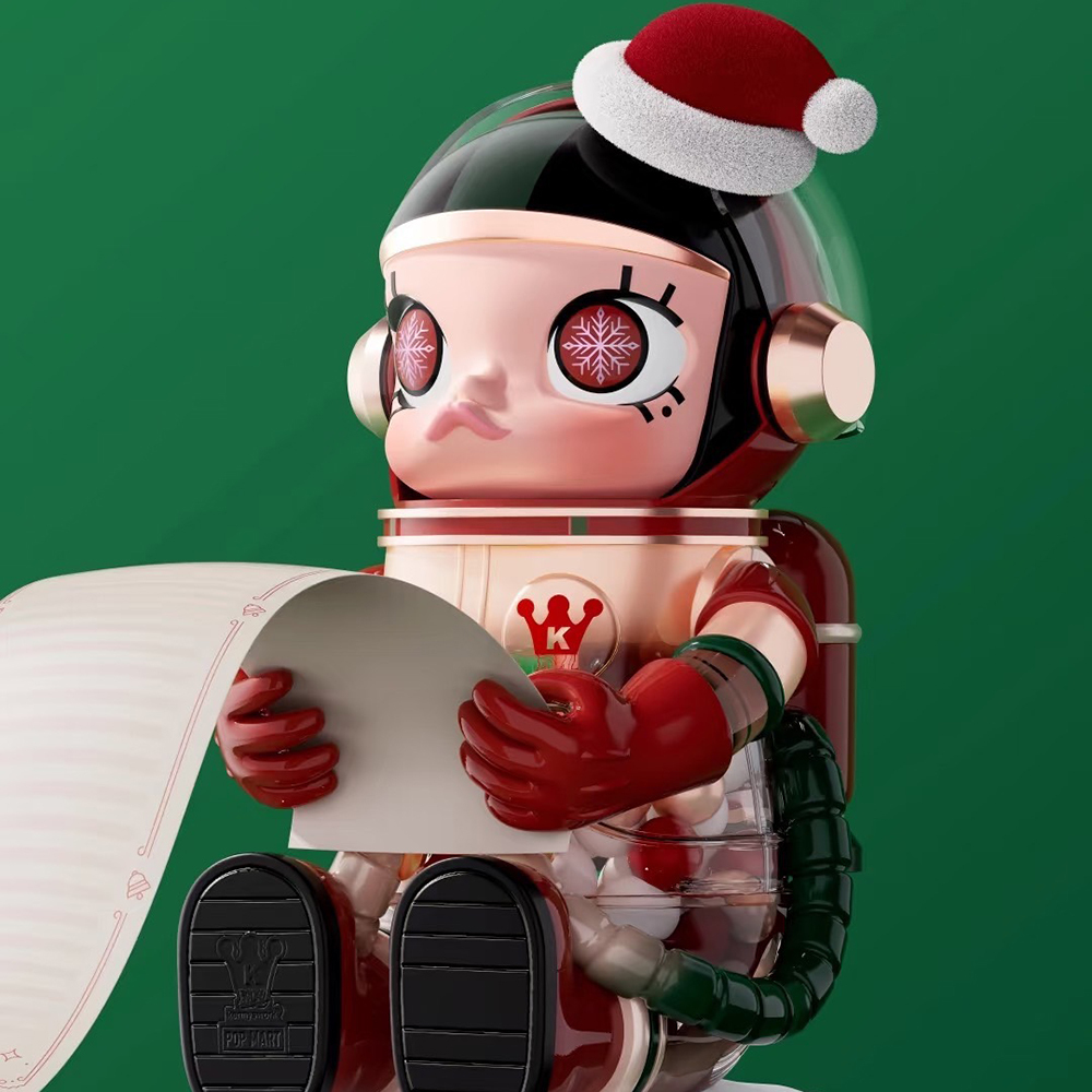 POP MART 泡泡瑪特 MEGA SPACE MOLLY 400% Xmas 聖誕節 耶誕節 2024 公仔 手辦