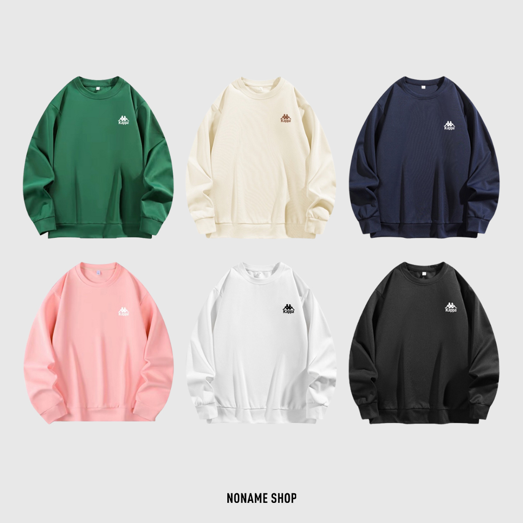 KAPPA 經典 LOGO 圓領 大學T 六色 (男款)