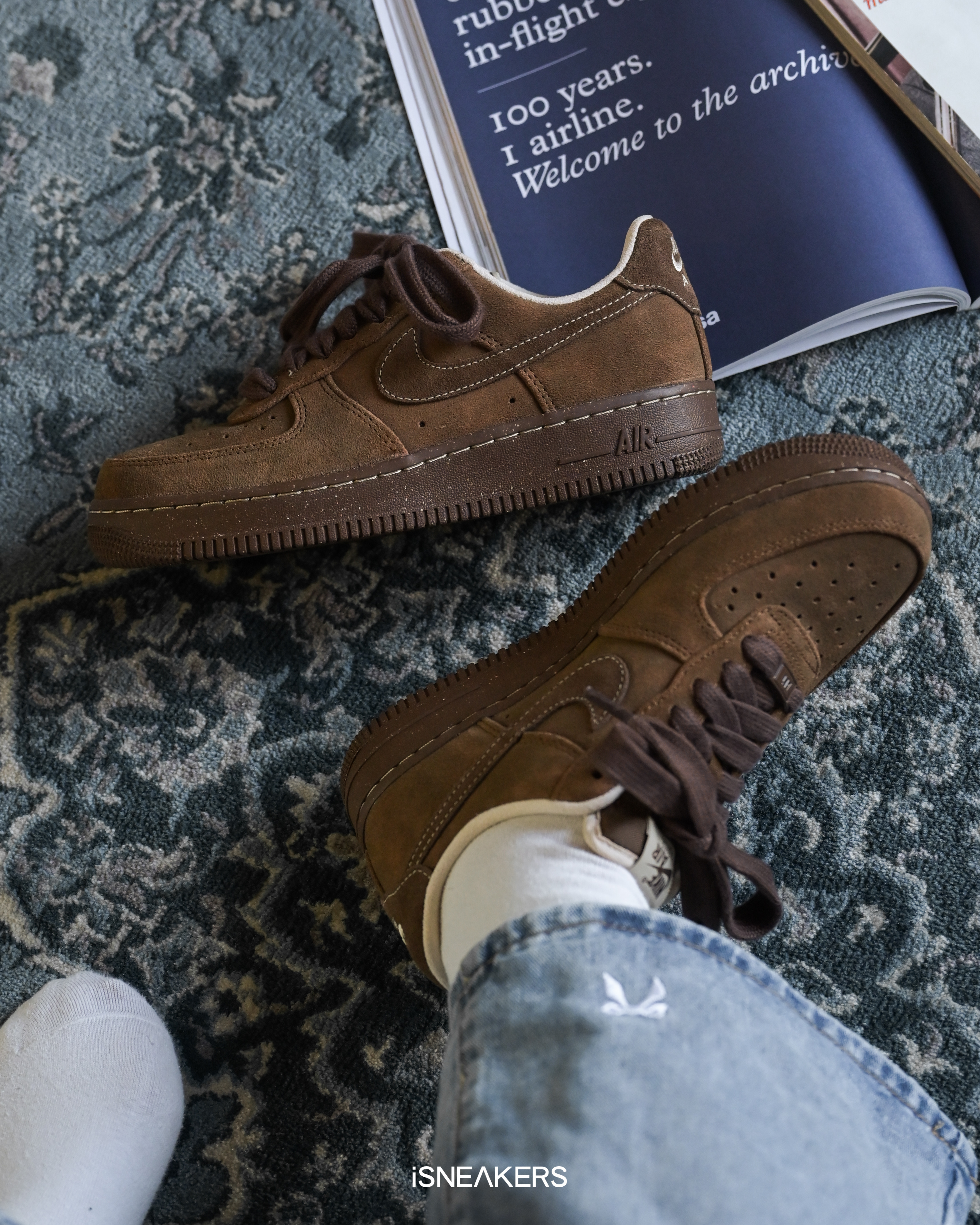 iSNEAKERS｜Nike Air Force 1 Low "Cacao Wow" 巧克力 FQ8901-259