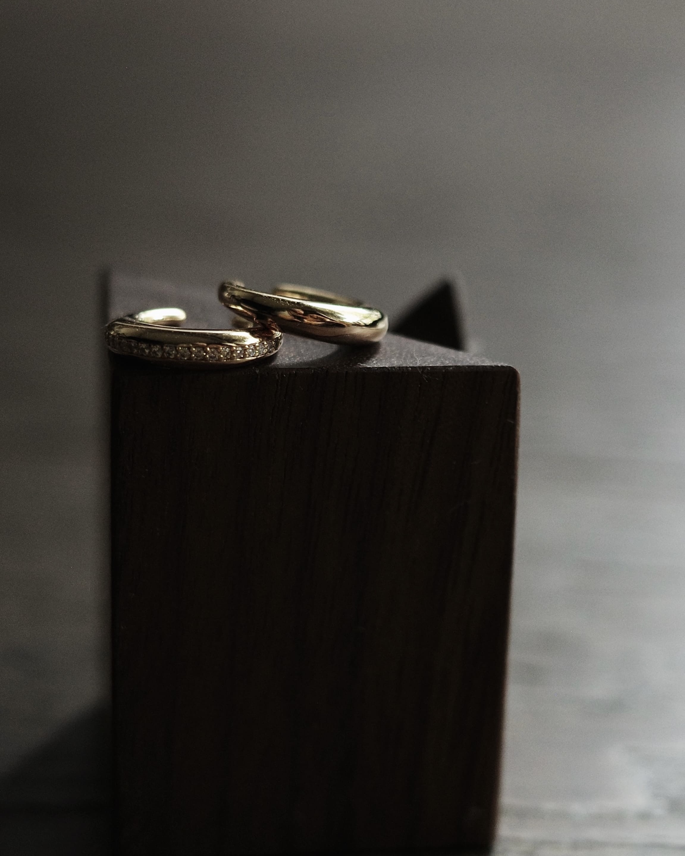 不對稱月牙耳扣