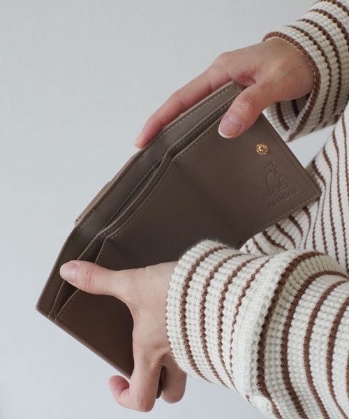 KANGOL / PU Leather Mini Wallet