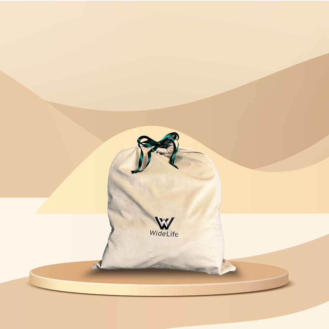 【Widelife】大容量絨布收納袋 | 束口袋 絨布袋 絨布包