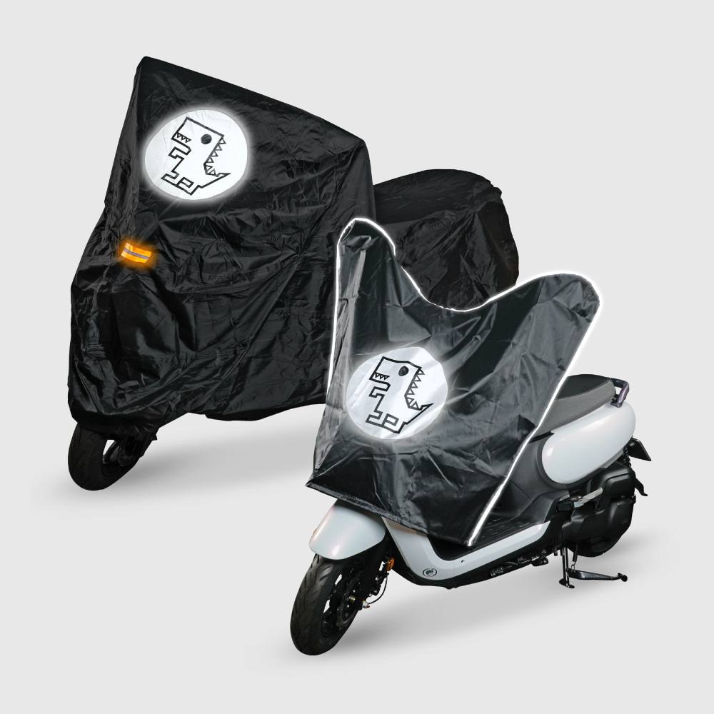機車通用型配件｜防水防塵車罩【全罩款/龍頭款】