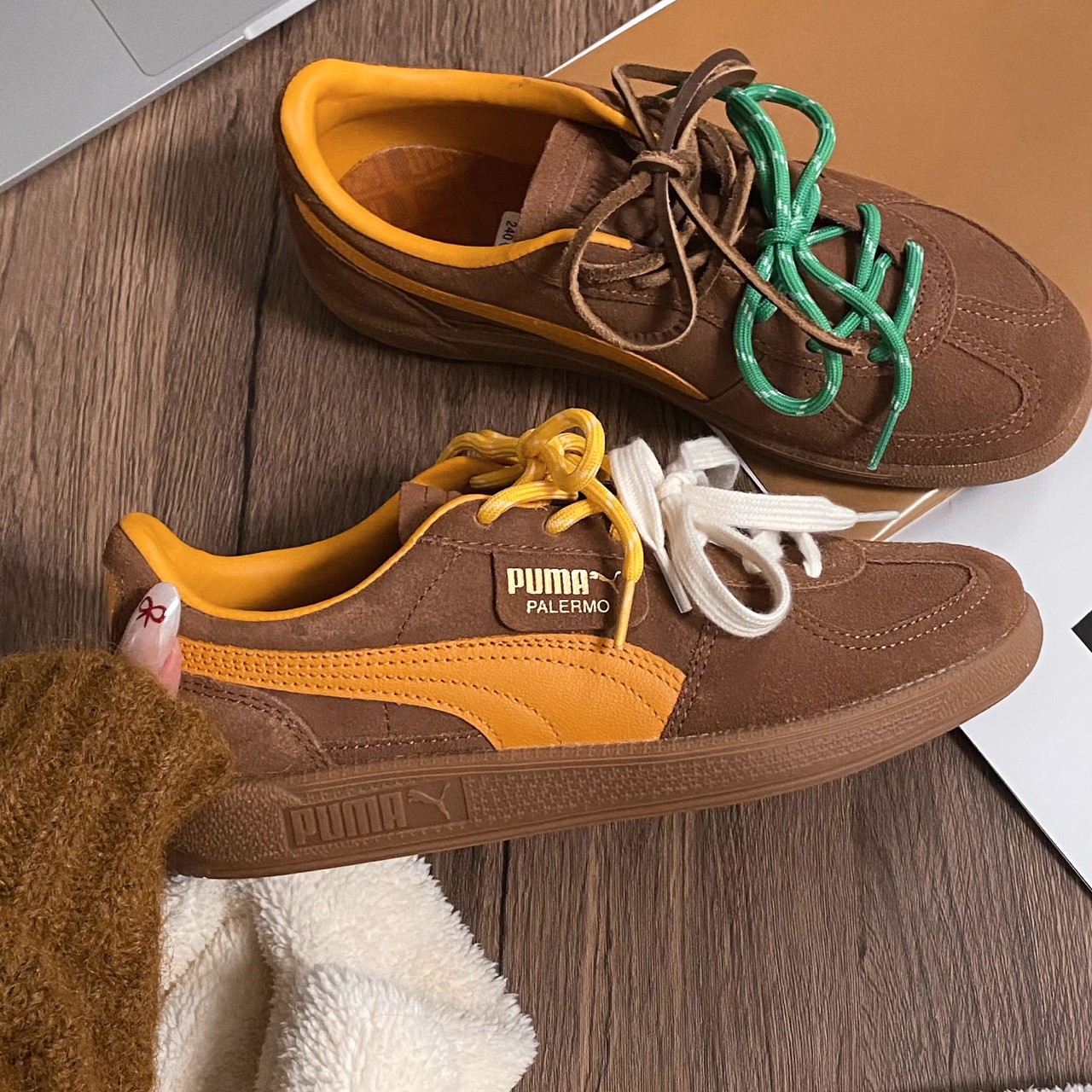 PUMA PALERMO 南瓜可可 紅棕 橘黃 橘棕 咖啡色 大地色 美拉德 焦糖底 男女鞋 396463-03 / 預購