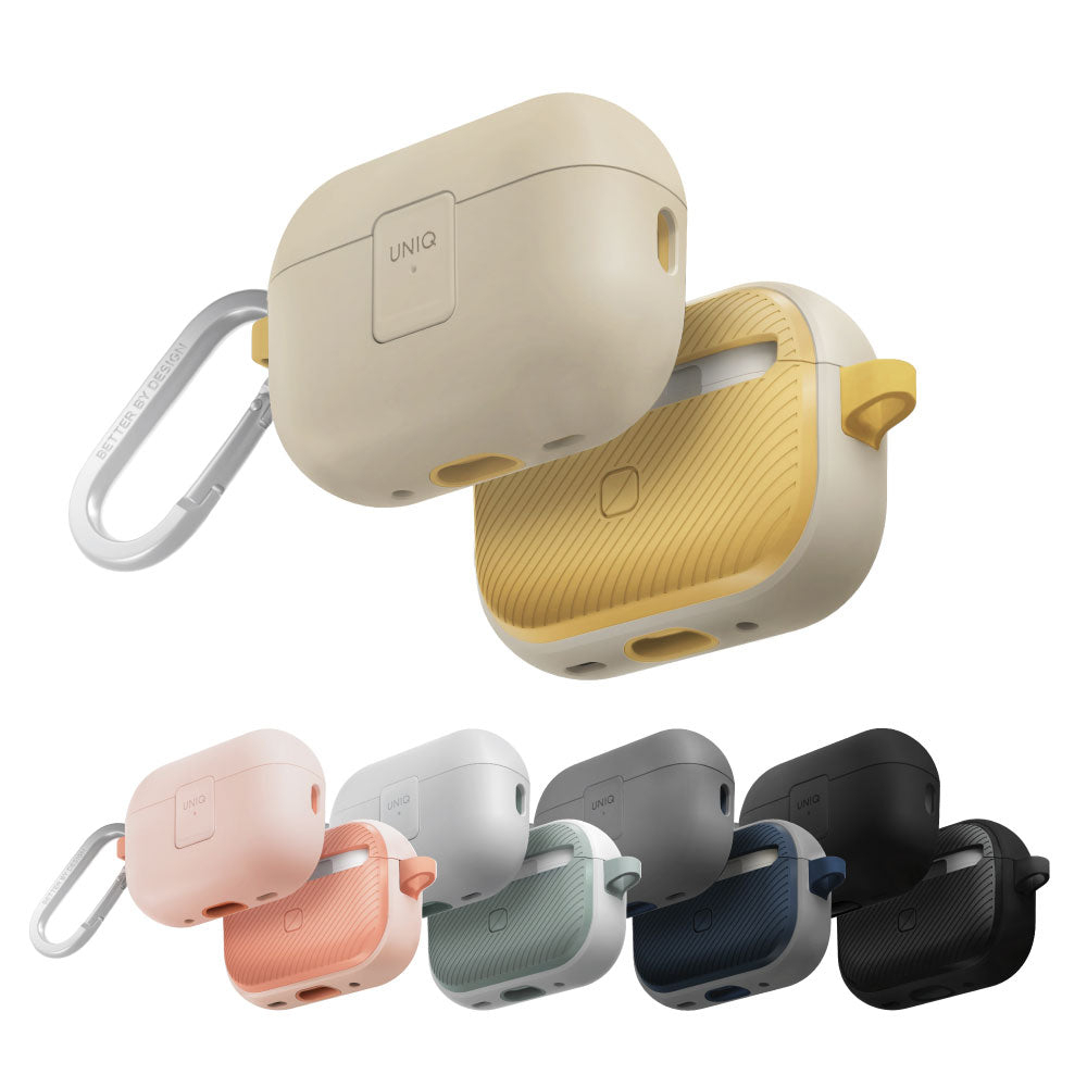 UNIQ Clyde 卡扣式雙料保護套（附登山扣）AirPods Pro 第2代