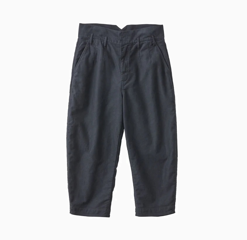 LAST PCS: PORTER CLASSIC "PC KYOTO EXCLUSIVE" MOLESKlN CLASSIC PANTS - BLACK SIZE L PRE ORDER ITEM (預訂中)
