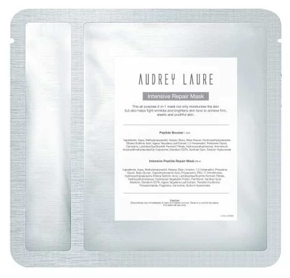 Audrey Laure 肌肽緊緻修護面膜 連逆時空肌肽安瓶