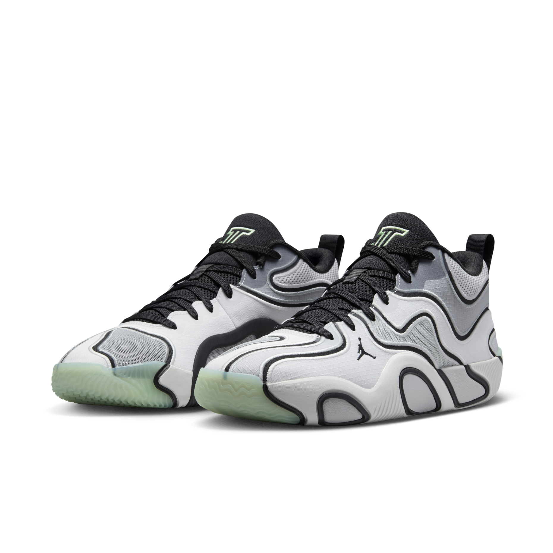 男鞋 NIKE AIR JORDAN TATUM 3 PF 'Zen' 灰白 實戰 籃球鞋【FZ6601-001】