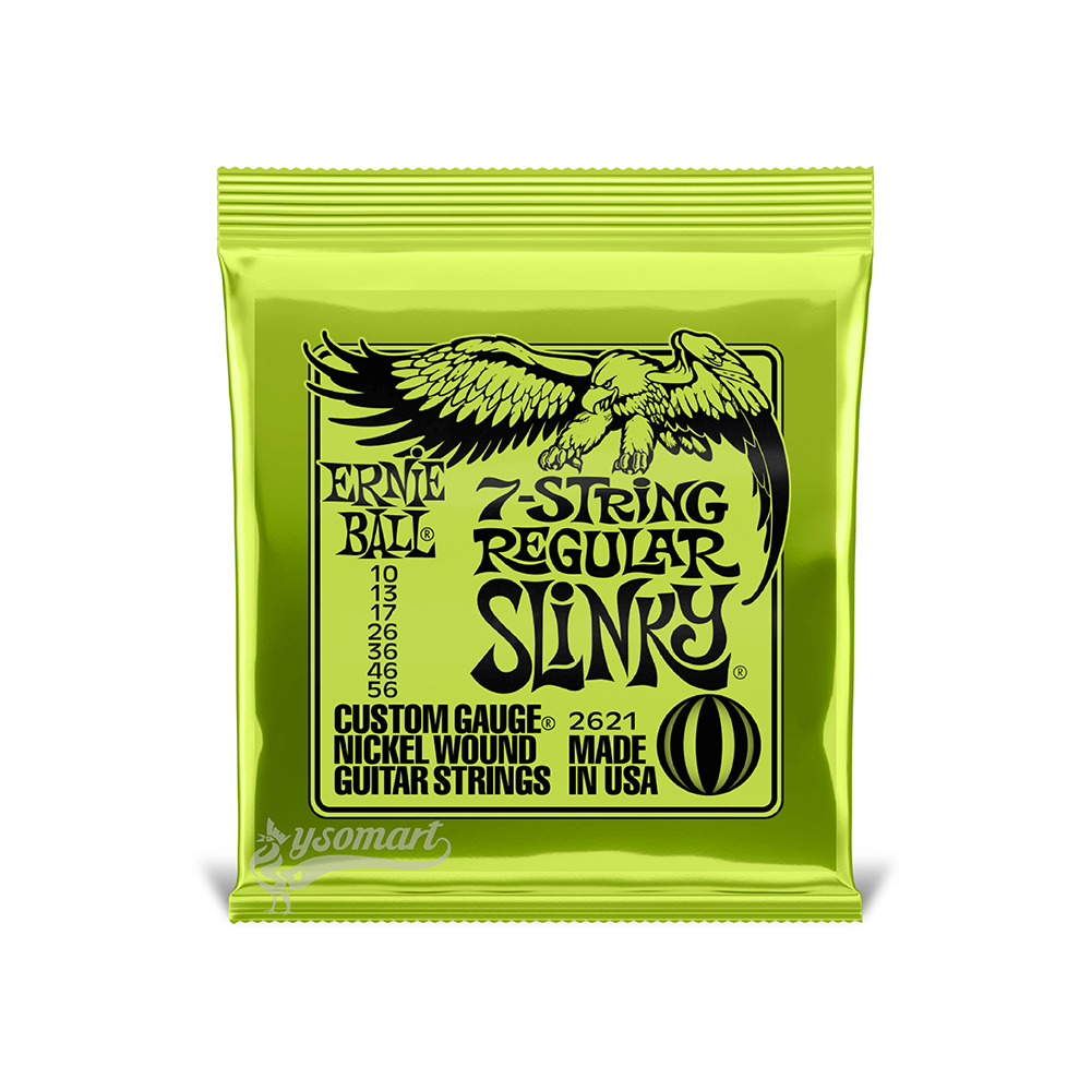 Ernie Ball 電吉他七弦套弦 010-056 Regular Slinky 2621