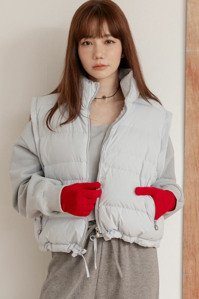 前短後長內磨毛上衣