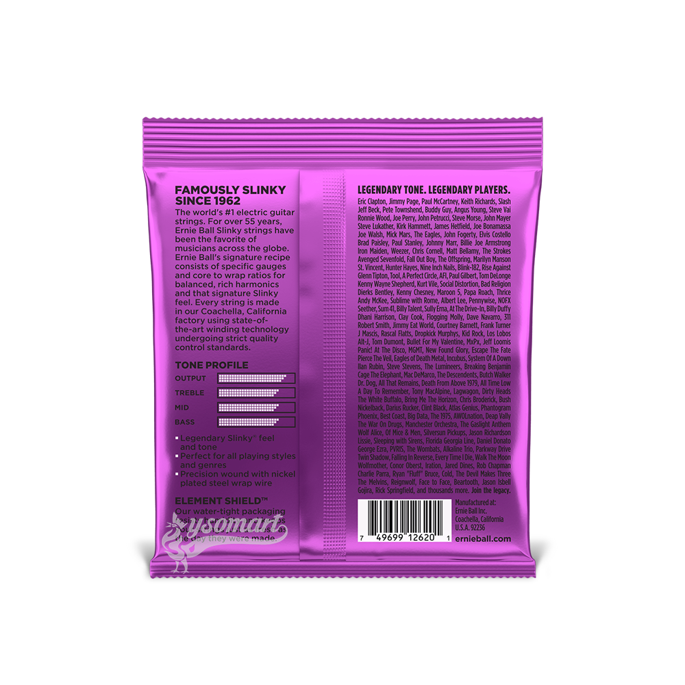 Ernie Ball 電吉他七弦套弦 011-058 Power Slinky 2620