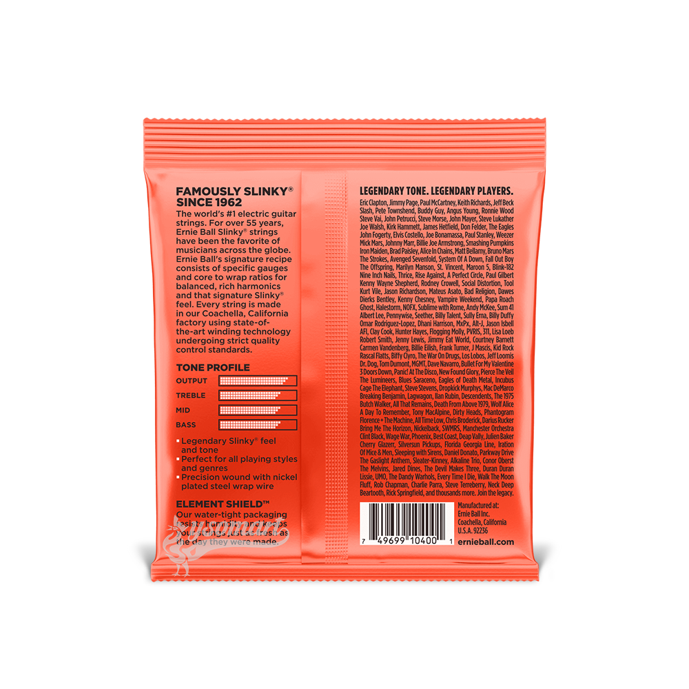 Ernie Ball 電吉他七弦套弦 010-062 Skinny Top Heavy Bottom Slinky 2615