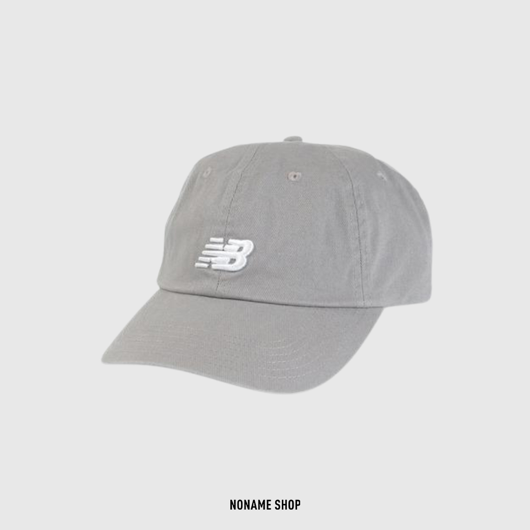 NEW BALANCE NB 經典 弧形 刺繡 老帽 灰