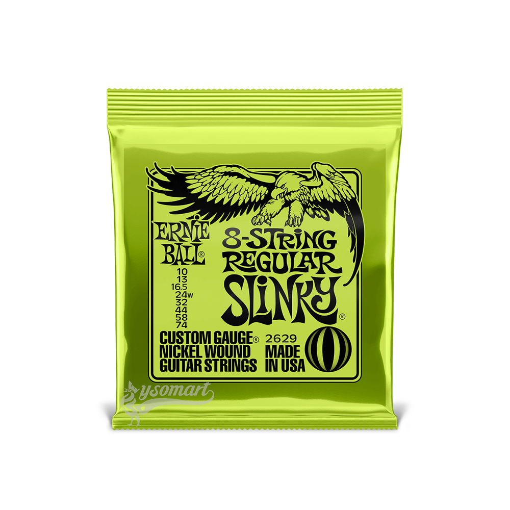Ernie Ball 電吉他八弦套弦 010-074 Regular Slinky 2629