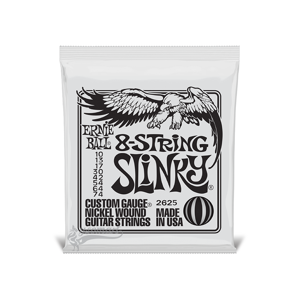 Ernie Ball 電吉他八弦套弦 010-074 Slinky 2625