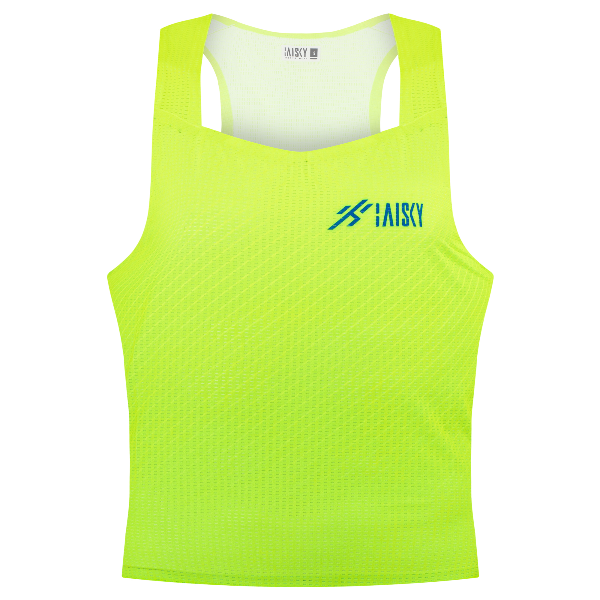 男款慢跑背心 The Runner 螢光黃