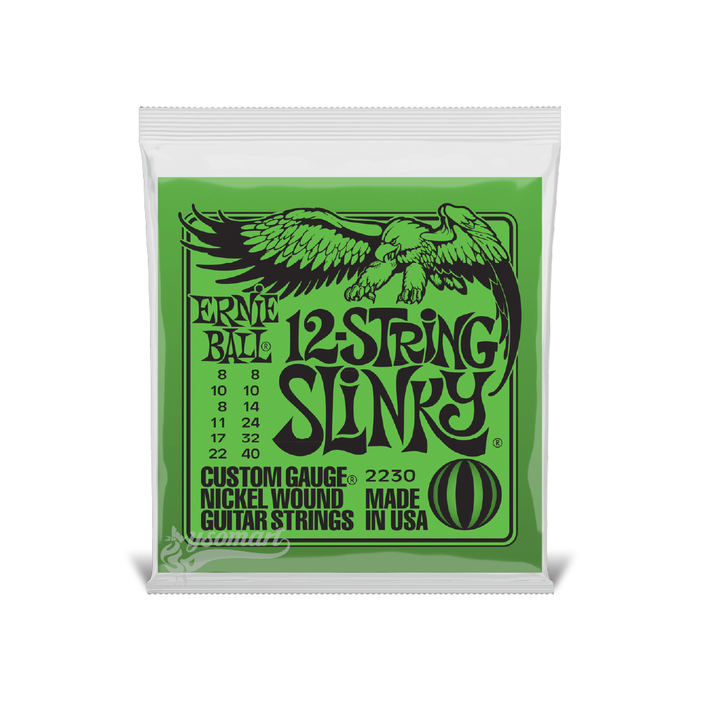 Ernie Ball 電吉他十二弦套弦 010-062 Slinky 2230