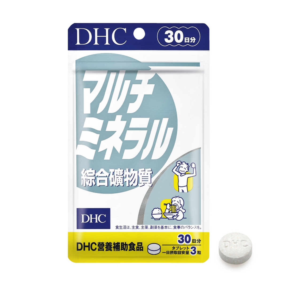 DHC 多種礦物(鐵鋅鎂)營養精華 90粒 (30日)