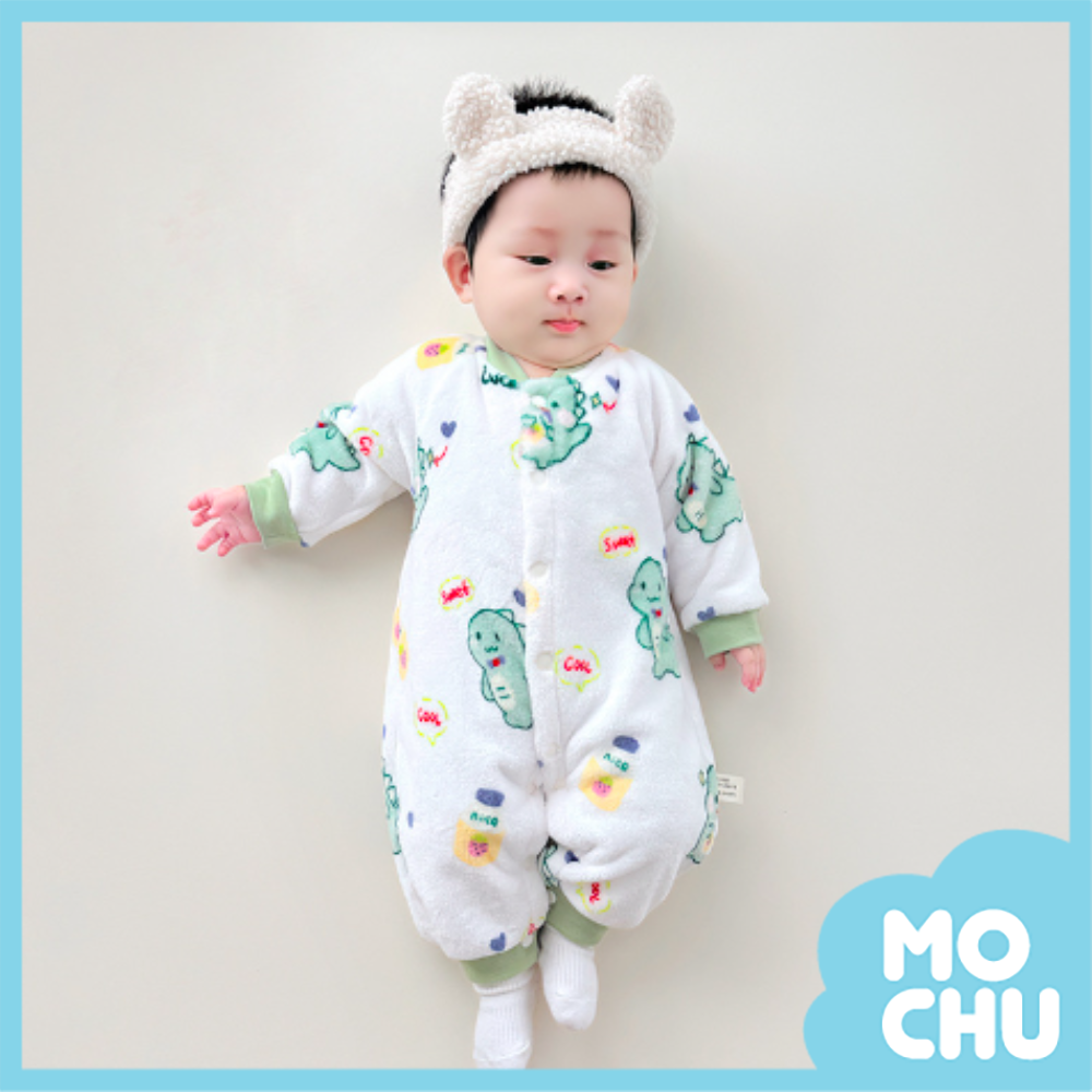 果汁龍法蘭絨連身衣