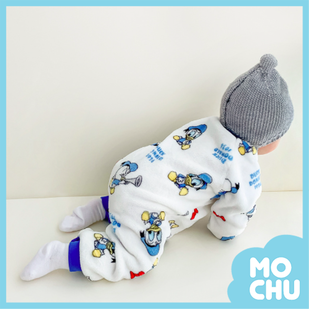 海軍鴨法蘭絨連身衣