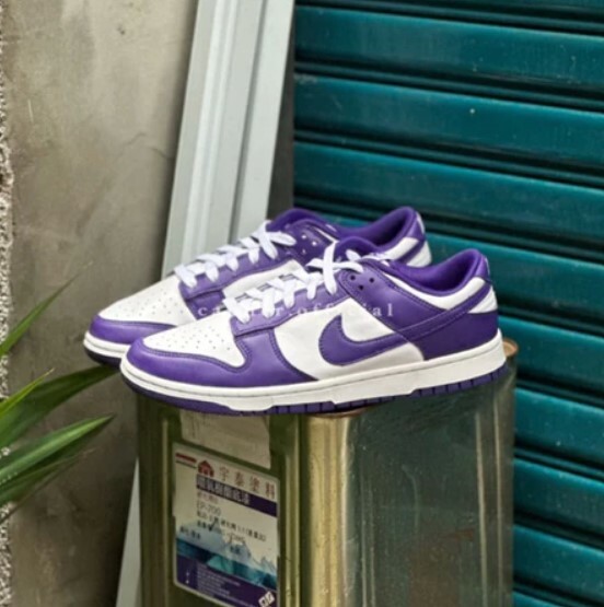 NIKE DUNK LOW "Court Purple" 葡萄紫 DD1391-104 白紫