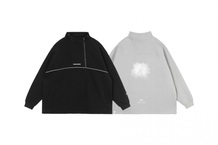 MANIA Piping Smock Sweatshirt