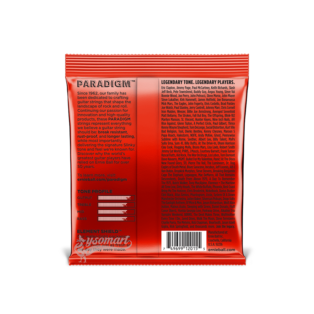 Ernie Ball 電吉他弦 10-52 Skinny Top Heavy Bottom Slinky Paradigm 2015