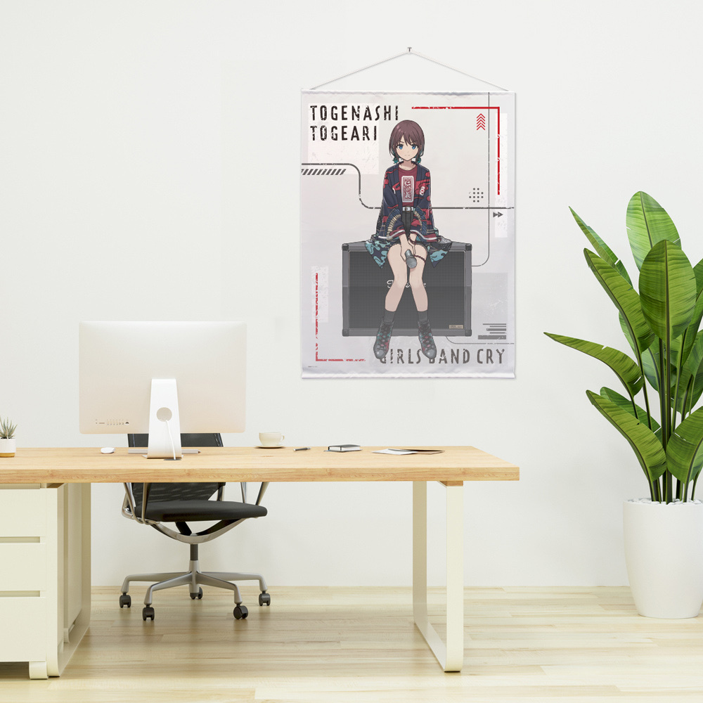 Cospa 1125 描き下ろし 井芹仁菜 100cmタペストリー アー写Ver. [ガールズバンドクライ]