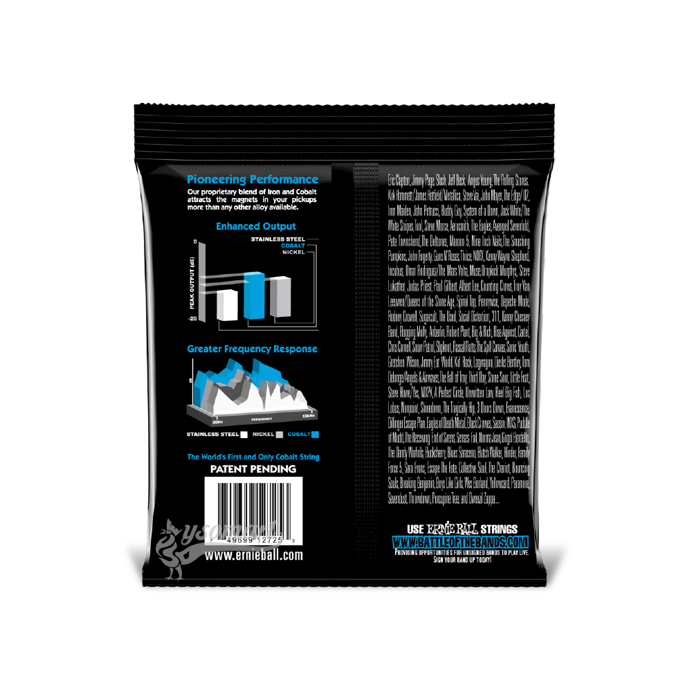 Ernie Ball 電吉他弦 008-038 Extra Slinky Cobalt 2725