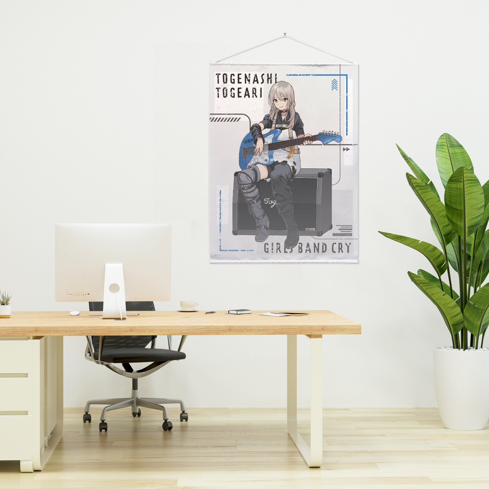 Cospa 1125 描き下ろし 河原木桃香 100cmタペストリー アー写Ver. [ガールズバンドクライ]