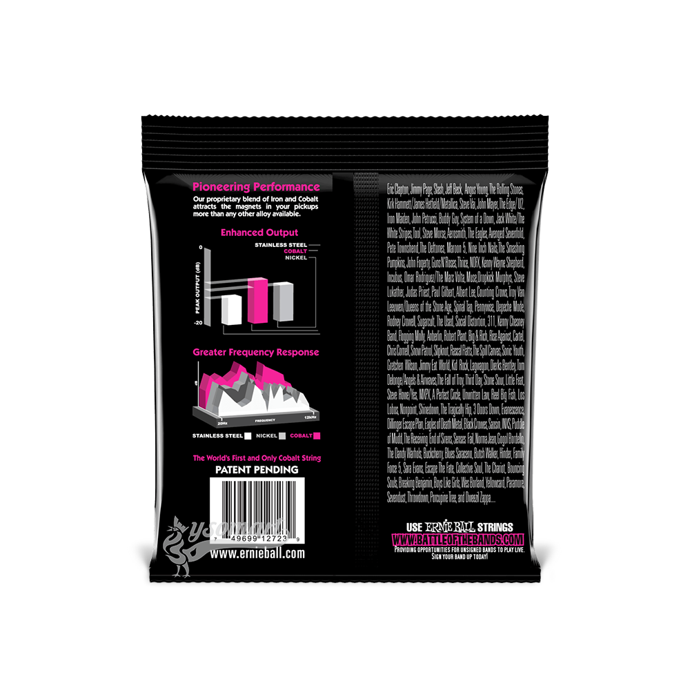 Ernie Ball 電吉他弦 009-042 Super Slinky Cobalt 2723