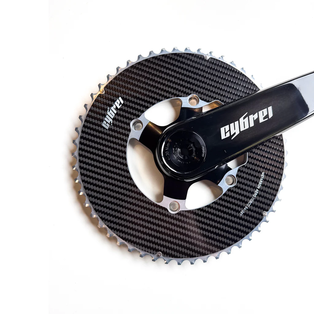 Cybrei Metarbon Aero 2X Carbon BCD110x4 齒片