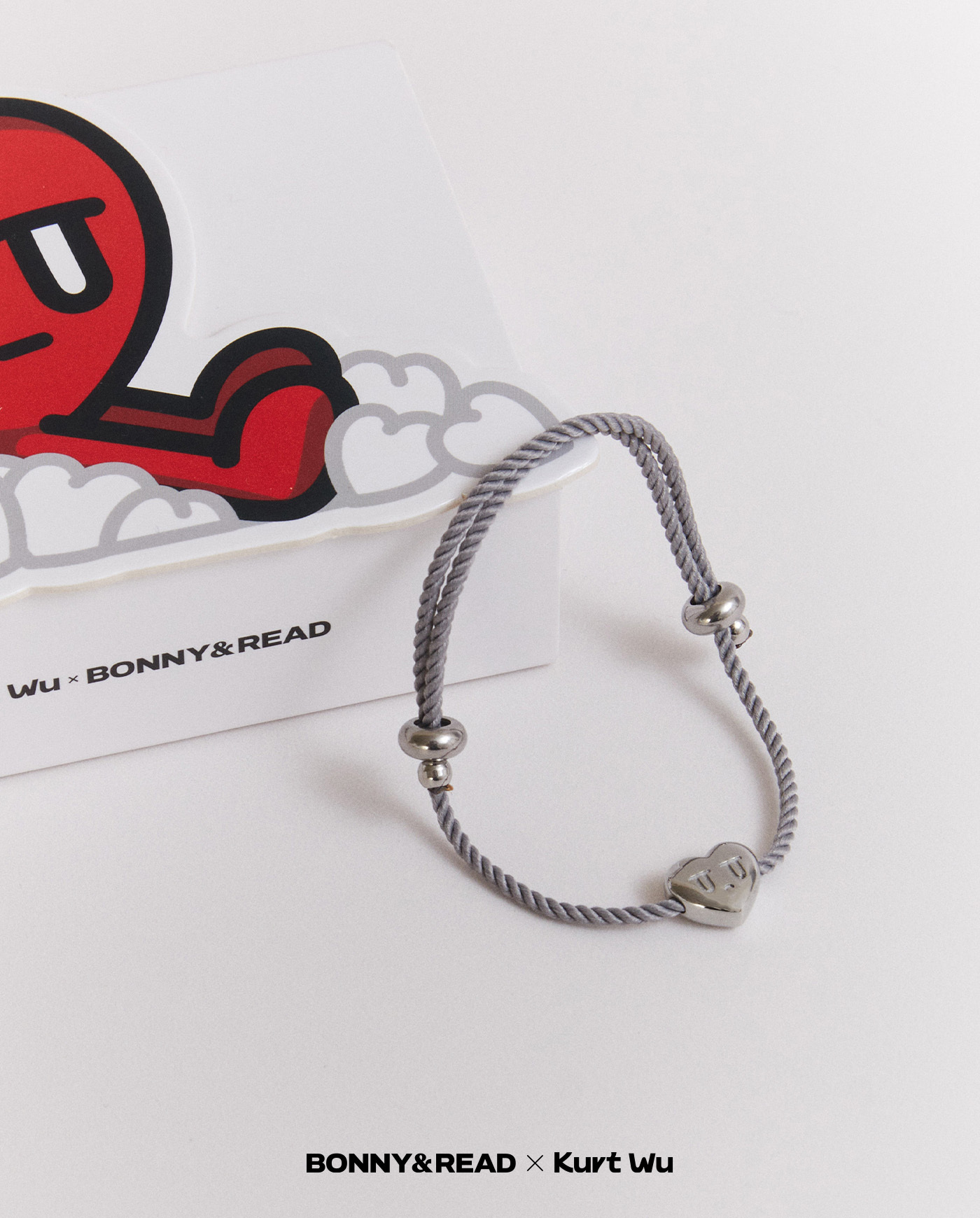 飾品,kurt聯名,kurt wu,愛心,手鍊,bracelet,鋼飾