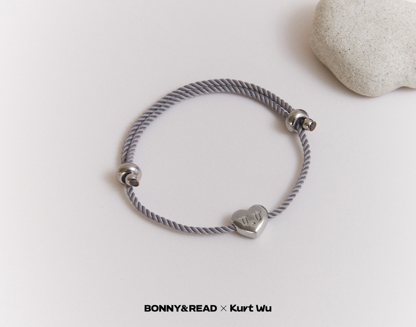 飾品,kurt聯名,kurt wu,愛心,手鍊,bracelet,鋼飾
