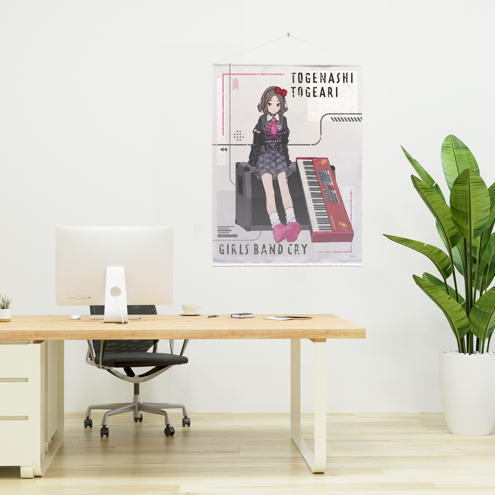 Cospa 1125 描き下ろし 海老塚智 100cmタペストリー アー写Ver. [ガールズバンドクライ]