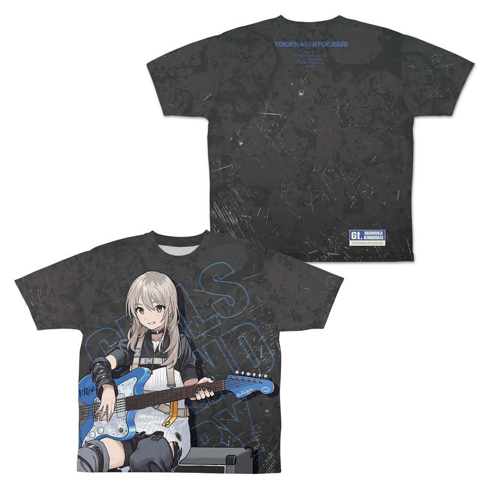 Cospa 1125 描き下ろし 河原木桃香 両面フルグラフィックTシャツ アー写Ver. [ガールズバンドクライ]