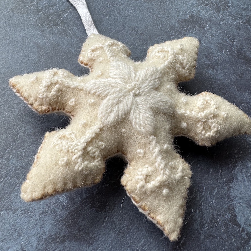 雪花 - 白色 | 節日吊飾