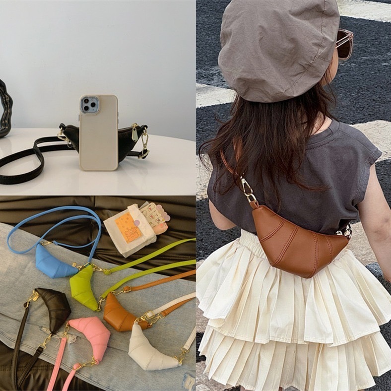 牛角麵包斜跨包