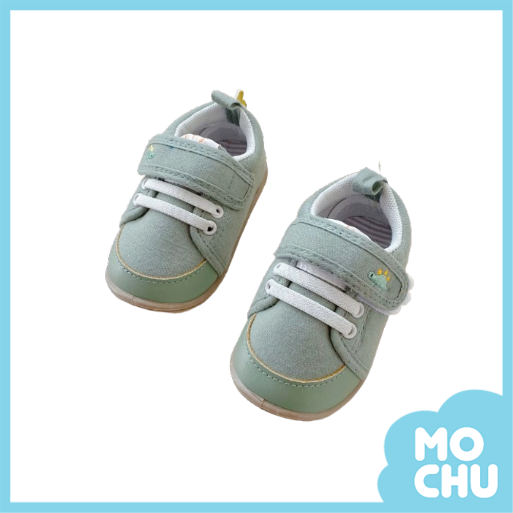 動物斑紋軟底學步鞋(三色)