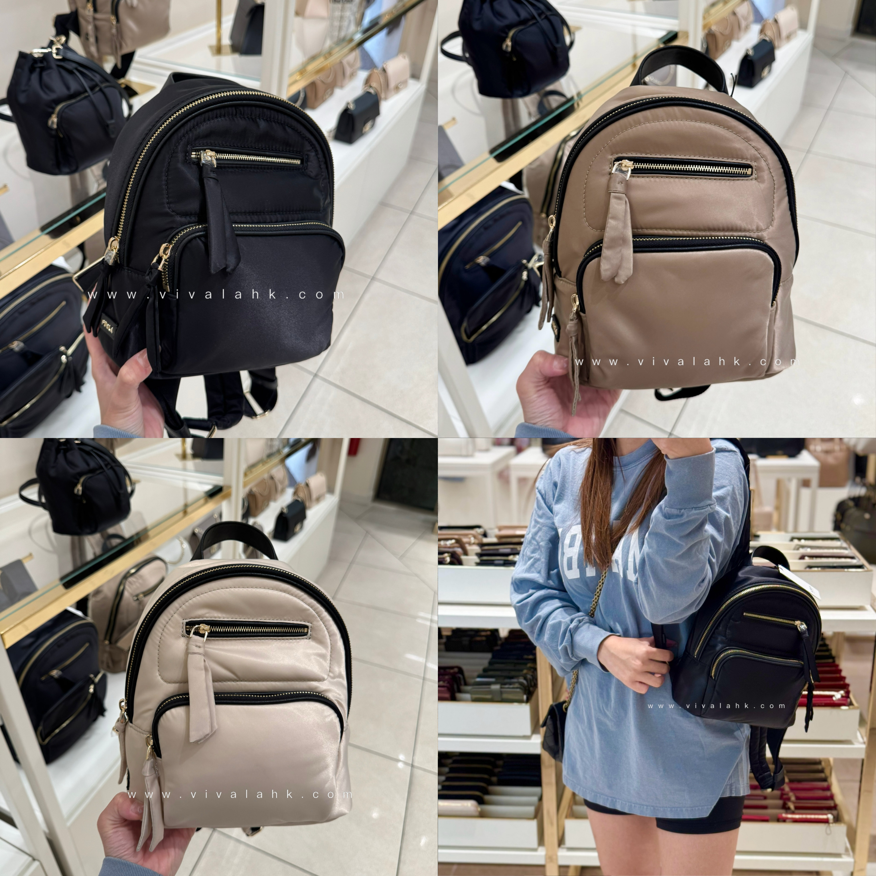 Furla - Gaia 尼龍背囊 (細) (WE00652 BX3172)