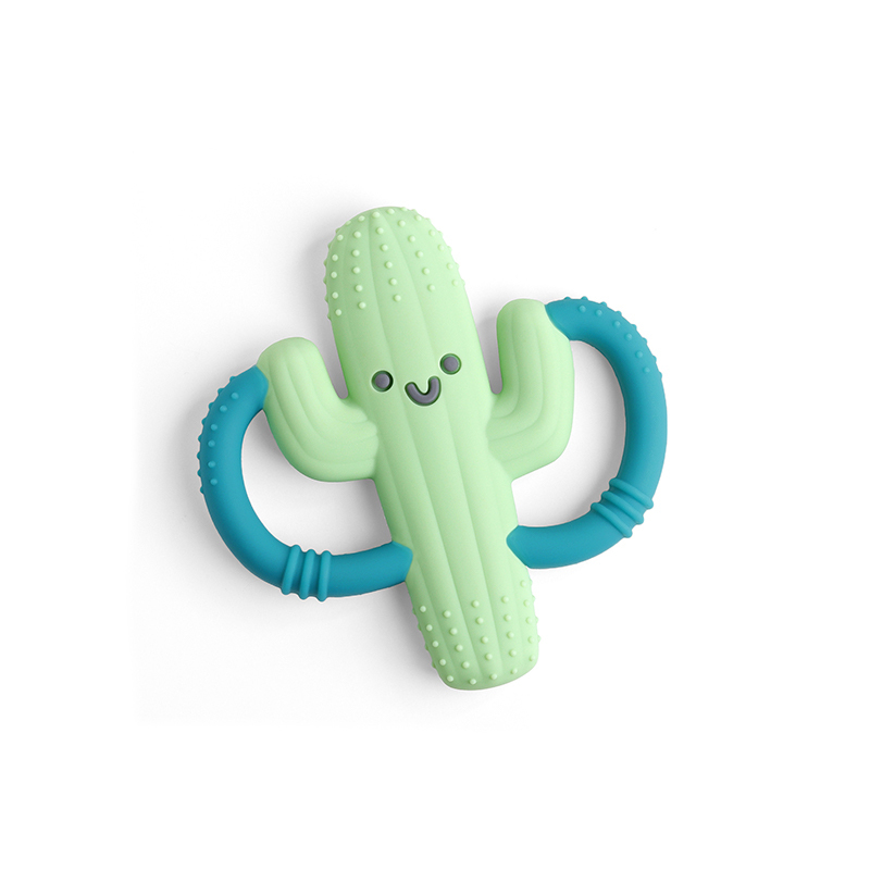Itzy Ritzy 矽膠固齒小夥伴-俏皮仙人掌
