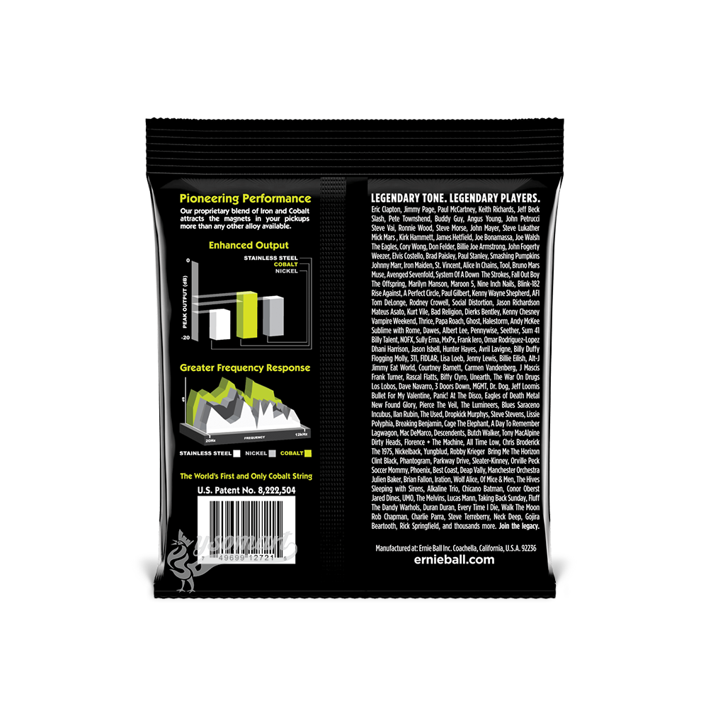 Ernie Ball 電吉他弦 010-046 Regular Slinky Cobalt 2721