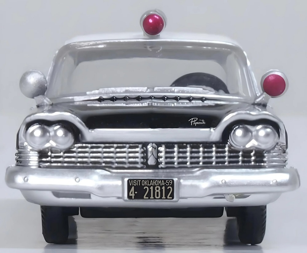 Oxford 87PS59001 HO規 1959 Plymouth Savoy 公路巡邏隊轎車