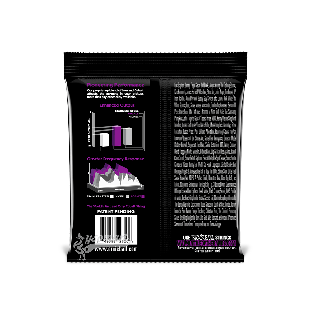 Ernie Ball 電吉他弦 011-048 Power Slinky Cobalt 2720