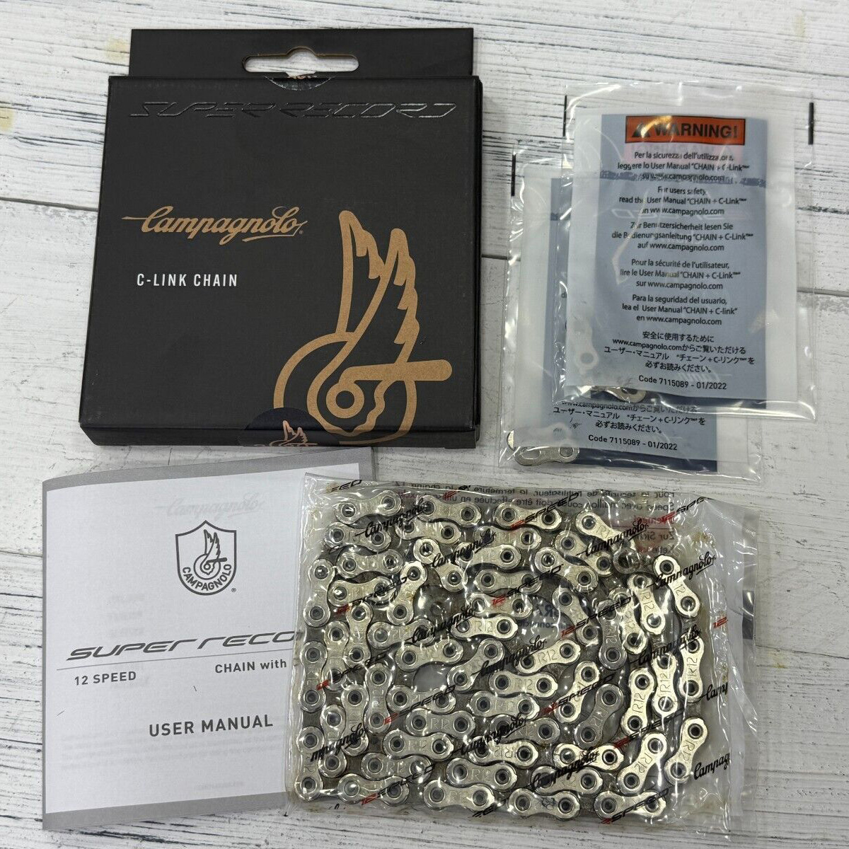 Campagnolo Super Record 12-speed Chain #CN23-SR12ML