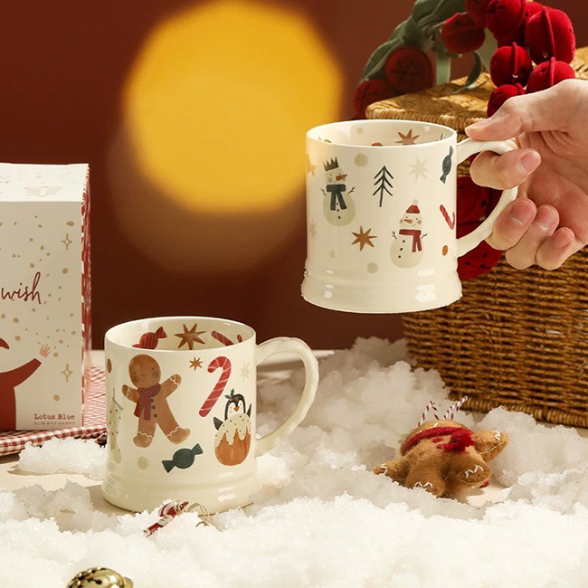 🎄薑餅人雪人杯🎄-現貨售完不補