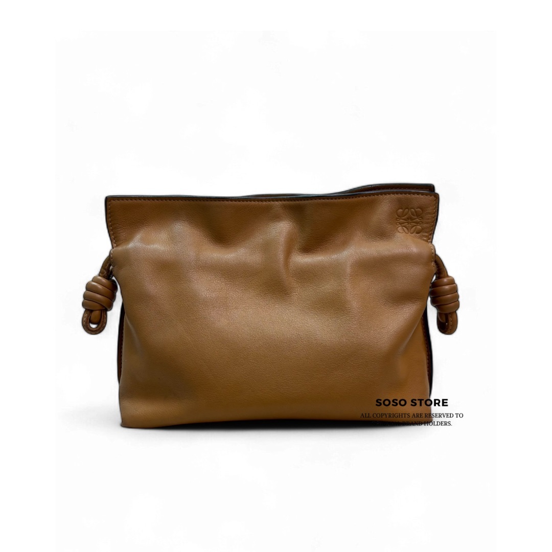 Loewe Flamenco Clutch Mini Bag - Brown