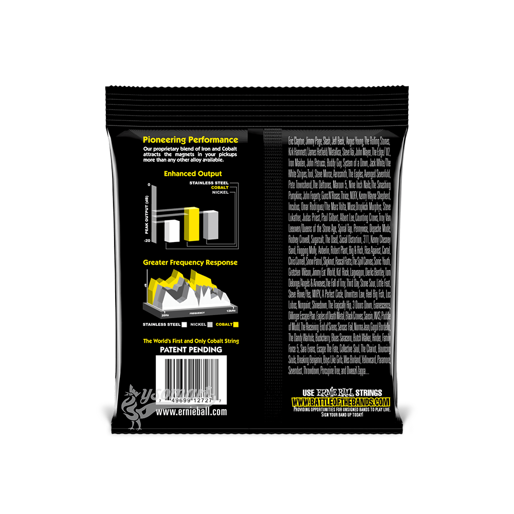 Ernie Ball 電吉他弦 011-054 Beefy Slinky Cobalt 2727